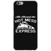 all aboard hot mess express train iPhone 6/6s Case