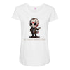 see you at summer camp! Maternity Scoop Neck T-shirt