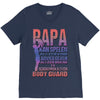 papa   body guard V-Neck Tee