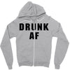 drunk af Zipper Hoodie