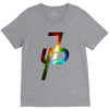 jake paul colorful galaxy V-Neck Tee