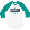 heisenberg crystal meth 3/4 Sleeve Shirt