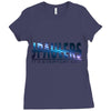jake paulers cool lights Ladies Fitted T-Shirt