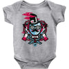 mr topstache vs jthree Baby Onesie
