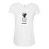 Pineapple Maternity Scoop Neck T-shirt