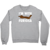 i'm with furiosa Crewneck Sweatshirt
