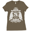 I'm A System Administrator What's Your Superpower ? Ladies Fitted T-Shirt