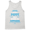 The Best Poppy Was Born In October Tank Top