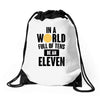 be a eleven Drawstring Bags