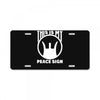 this is my peace sign License Plate