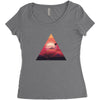 Triangle Women's Triblend Scoop T-shirt