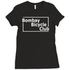 bombay bicycle club box logo Ladies Fitted T-Shirt