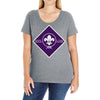 scout logo Ladies Curvy T-Shirt
