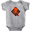 3d skull squad Baby Bodysuit