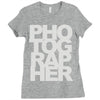 photographer Ladies Fitted T-Shirt