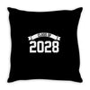 class of 2028 novelty high school elementary Throw Pillow