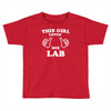 this girl loves her lab Toddler T-shirt