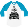 I Am Bee Actually In A Very Commited Relationship 3/4 Sleeve Shirt