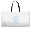 elf coffee Weekender Totes