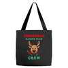 christmas baking team crew rudolph Tote Bags