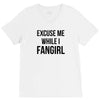 excuse me while i fangirl V-Neck Tee