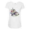decem stuff Maternity Scoop Neck T-shirt