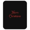merry christmas red glitter Mousepad