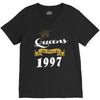 queens are born in 1997 V-Neck Tee