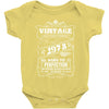 Vintage Aged To Perfection 1978 Baby Onesie