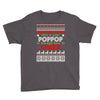Santa Only Comes Once A Year Pop Pop Is Always Here To Cheer Youth Tee