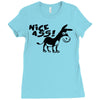 nice ass Ladies Fitted T-Shirt
