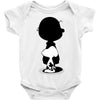 charlie, snoopy, woodstock Baby Onesie