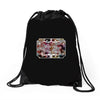 merry christmas Drawstring Bags