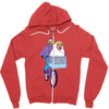 he t Zipper Hoodie