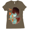 see it through Ladies Fitted T-Shirt