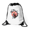 fullmetal circle Drawstring Bags