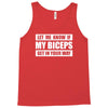 my biceps funny printed Tank Top
