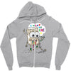 leaf cartoon Zipper Hoodie