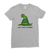 don't tread on memes Ladies Fitted T-Shirt