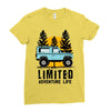 limited adventure life Ladies Fitted T-Shirt