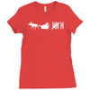 weihnachtsmann Ladies Fitted T-Shirt