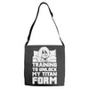 training to unlock my titan form Adjustable Strap Totes