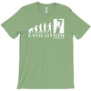 climbing ape to evolution climb indoor outdoor T-Shirt