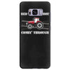 case ih red tractor boy comin' through Samsung Galaxy S8 Plus