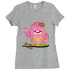 mrs yetti and her poops Ladies Fitted T-Shirt