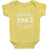gift boxed vintage 1965 50th birthday Baby Onesie