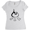 api Women's Triblend Scoop T-shirt