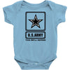 us army this we'll defend Baby Onesie