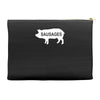 pig sausages funny Accessory Pouches