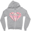 daimond Zipper Hoodie